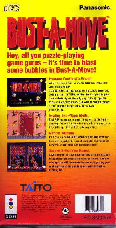 Bust-A-Move box back