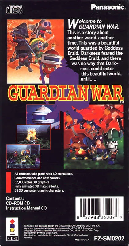 Guardian War box back