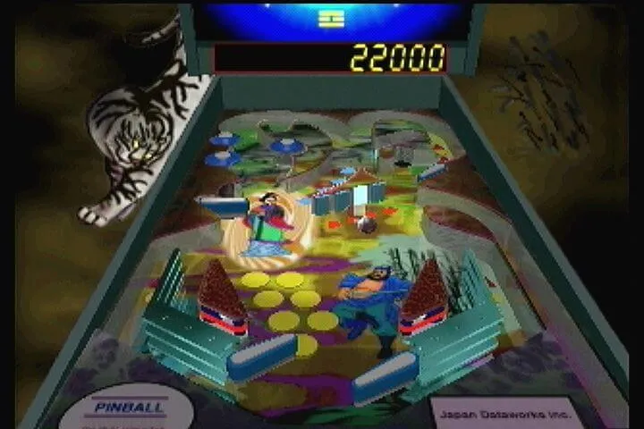 Backdrop artwork for Real Pinball