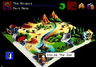 Backdrop artwork for The San Diego Zoo Presents... The Animals!