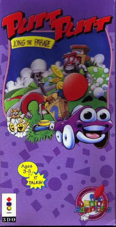 Putt-Putt Joins the Parade box art
