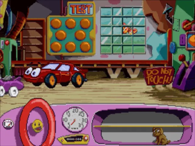 Backdrop artwork for Putt-Putt Goes to the Moon