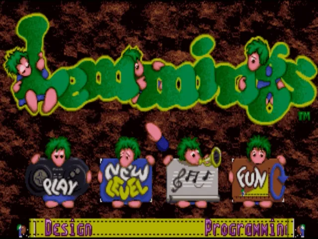 Lemmings screenshot