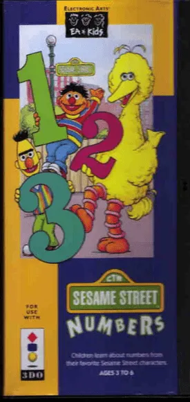 Sesame Street: Numbers box art