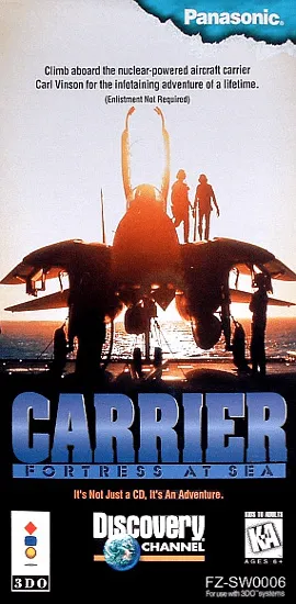 Carrier: Fortress at Sea box art