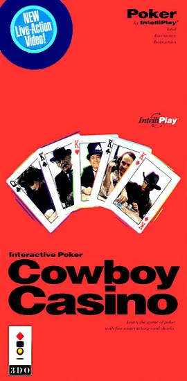 Cowboy Casino: Interactive Poker box art
