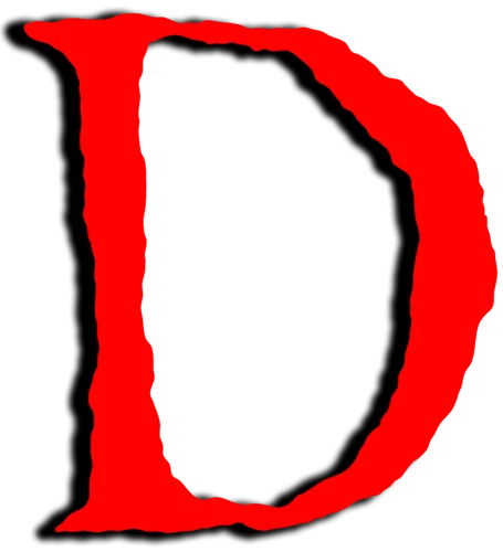 D logo