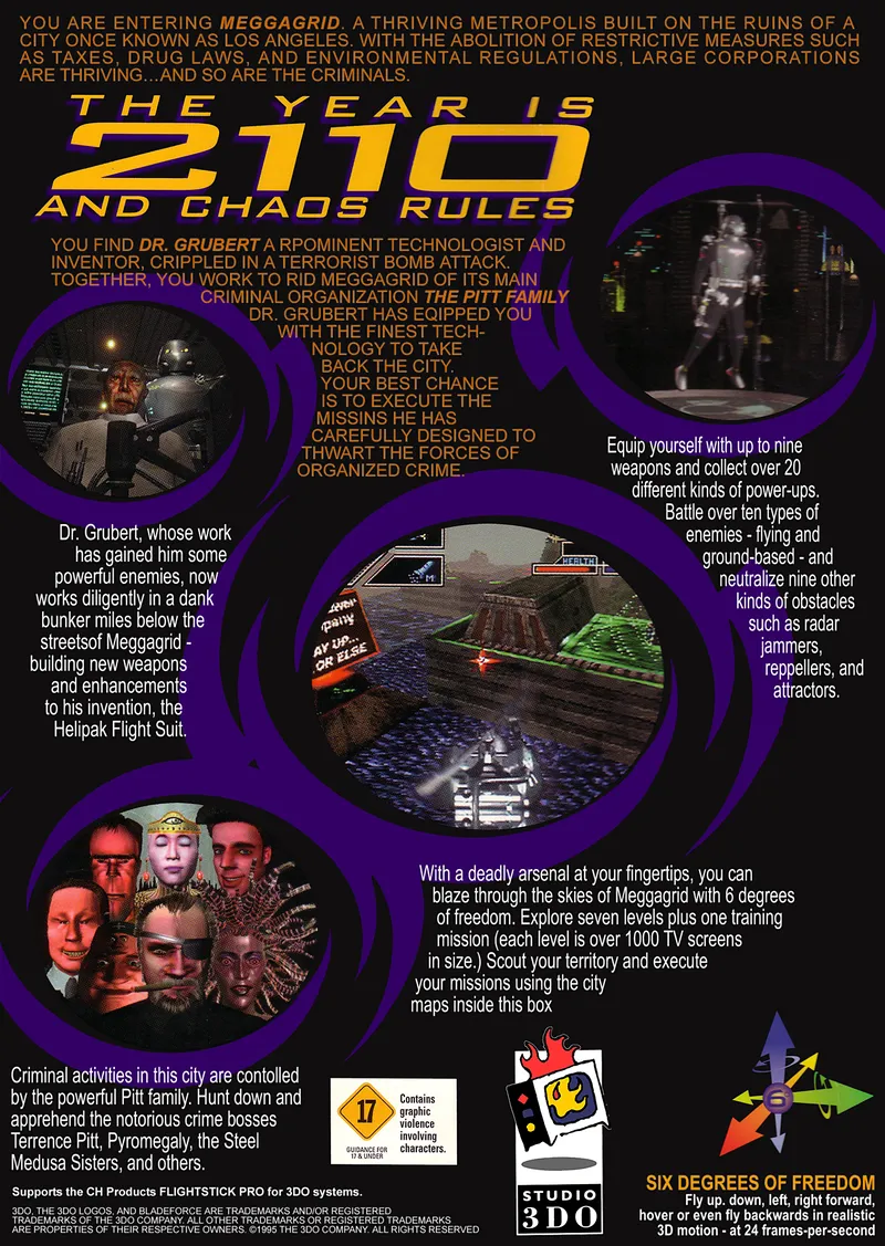 Blade Force box back