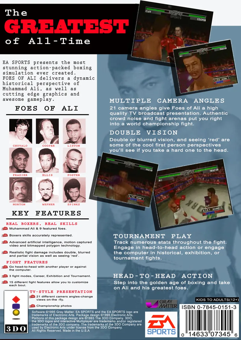 Foes of Ali box back