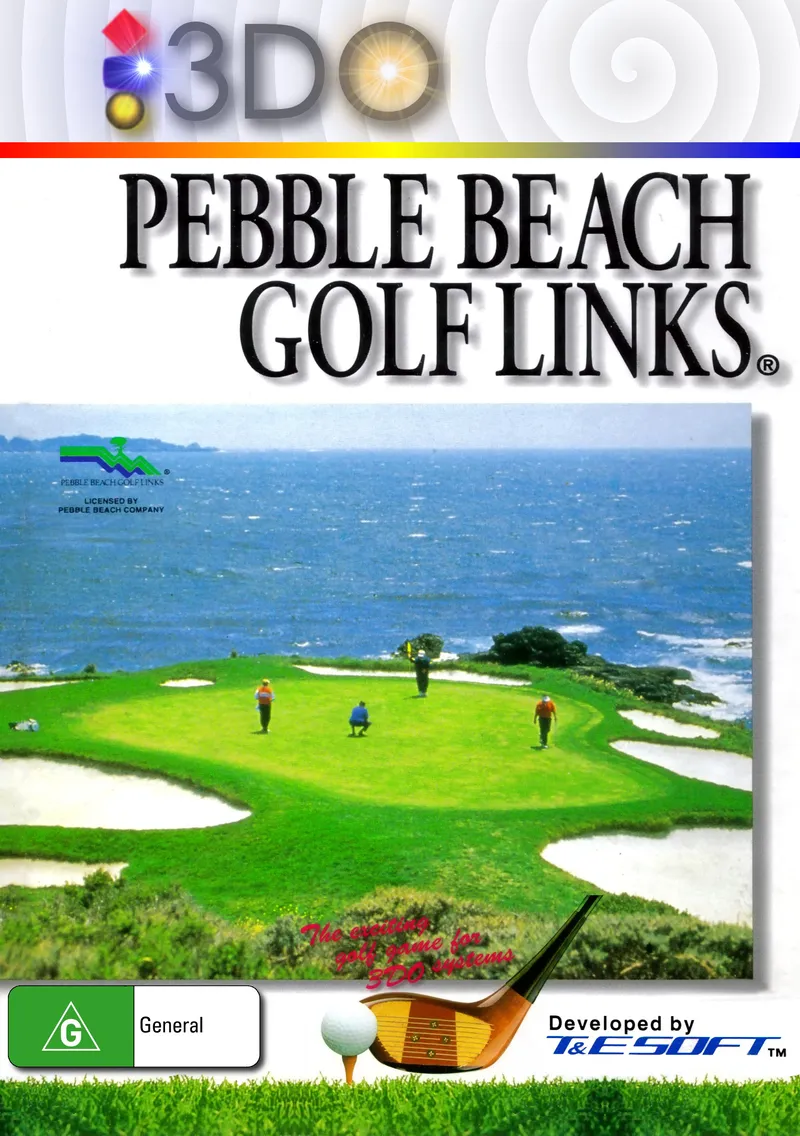 T&E VR Golf: Pebble Beach no Hatou box art