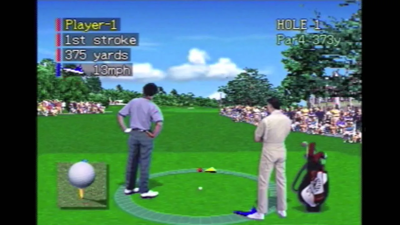 Backdrop artwork for T&E VR Golf: Pebble Beach no Hatou