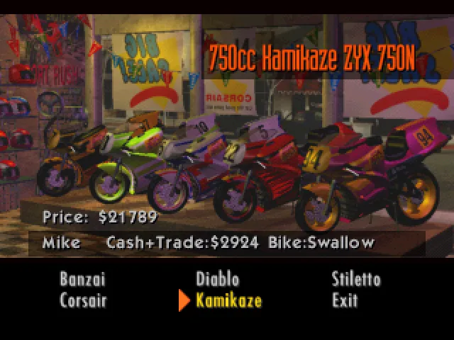 Backdrop artwork for Road Rash
