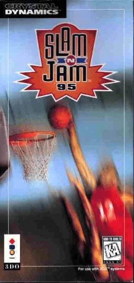 Slam 'n Jam '95 box art