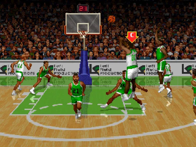 Slam 'n Jam '95 screenshot