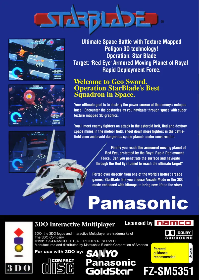 StarBlade box back