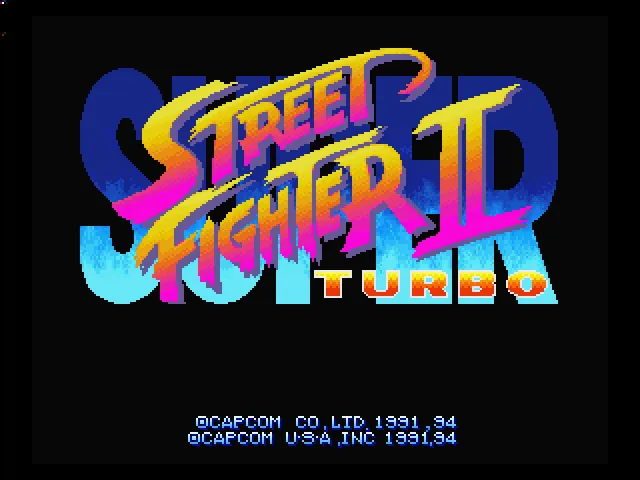 Super Street Fighter II Turbo screenshot