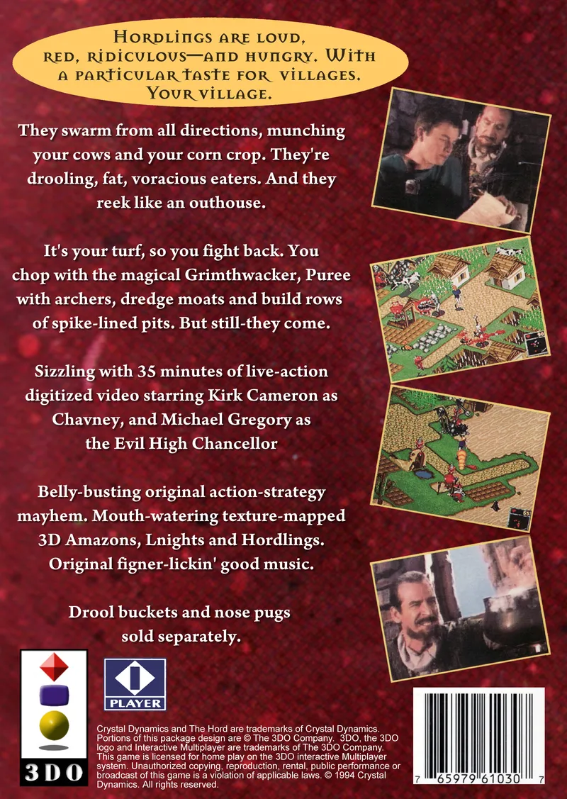 The Horde box back