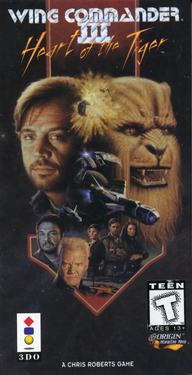 Wing Commander III: Heart of the Tiger box art