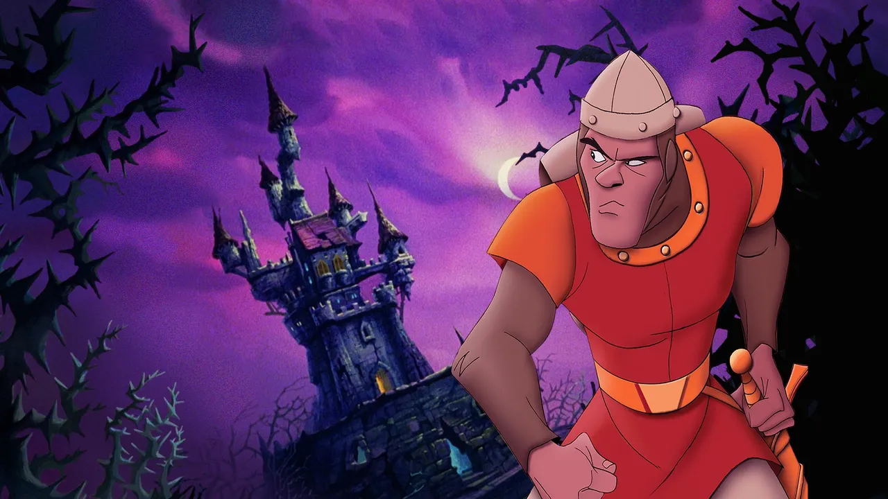 Backdrop artwork for Dragon's Lair