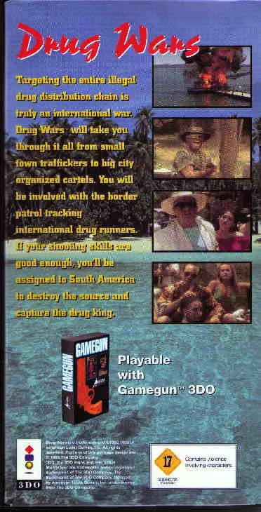 Drug Wars box back