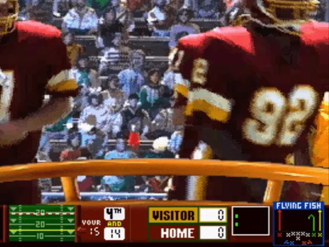 Backdrop artwork for Quarterback Attack: The Professional Quarterback Simulator