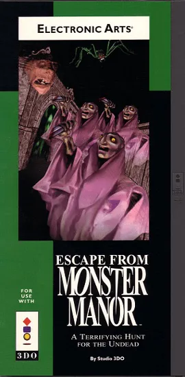 Escape from Monster Manor: A Terrifying Hunt for the Undead box art