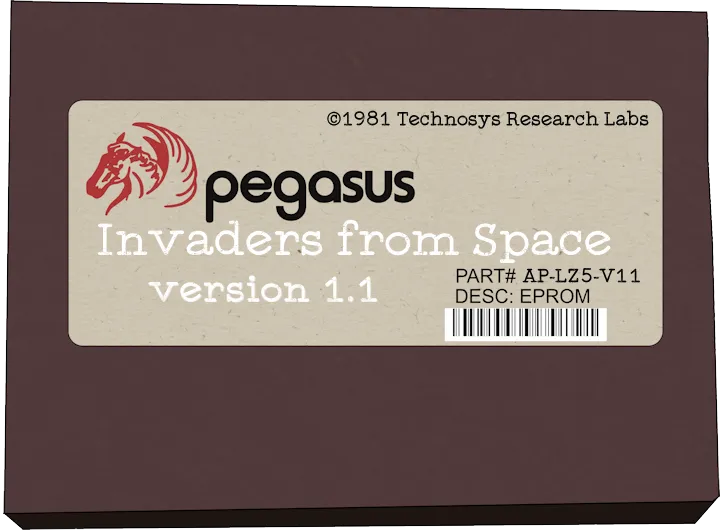 Invaders from Space Version 1.1 box art