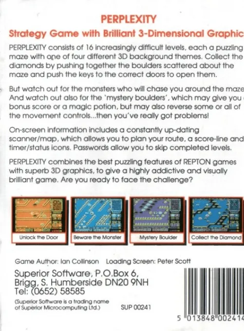 Perplexity box back