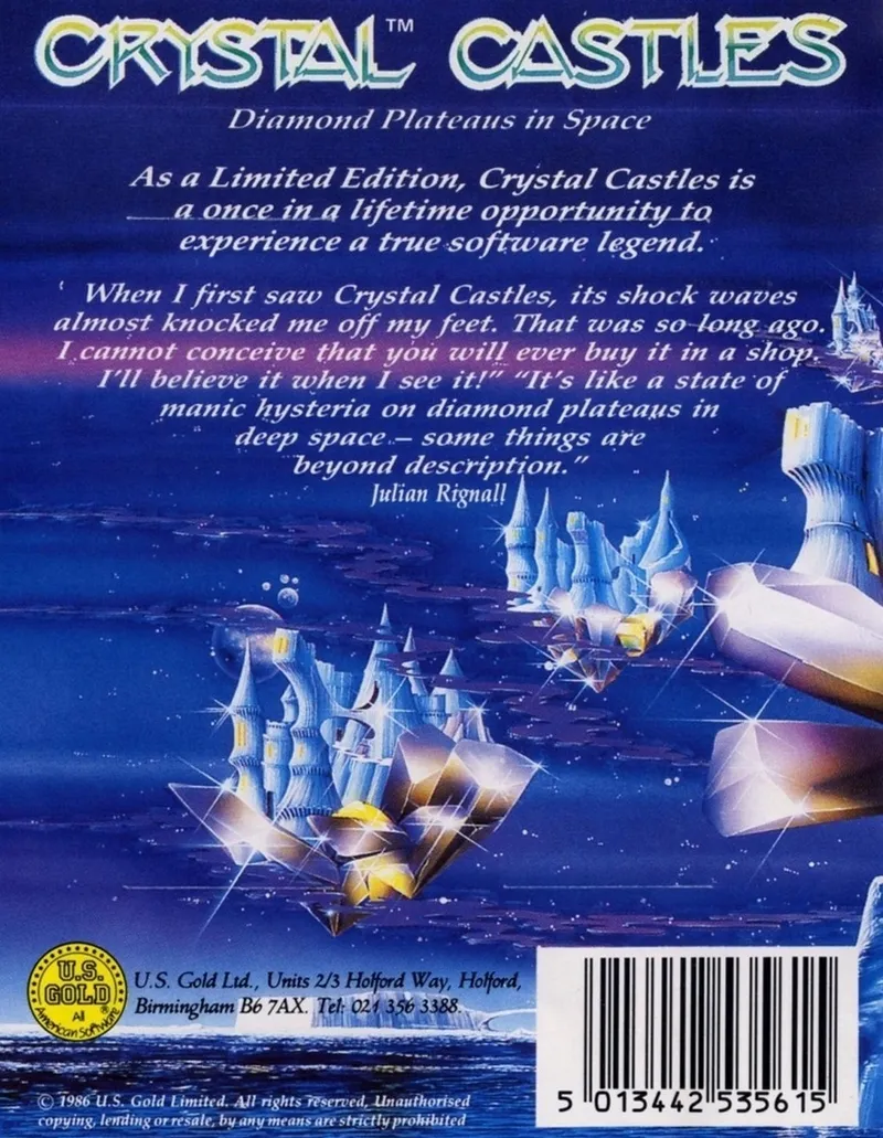Crystal Castles box back