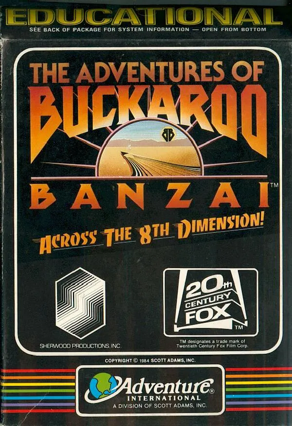 The Adventures of Buckaroo Banzai: Across the 8th Dimension! box art