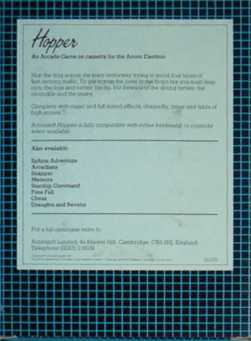 Hopper box back