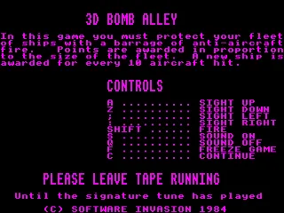 3D Bomb Alley screenshot
