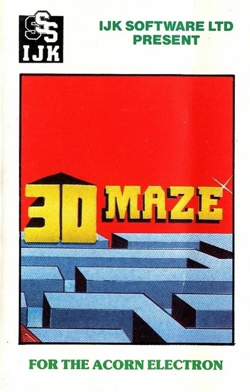 3D Maze box art
