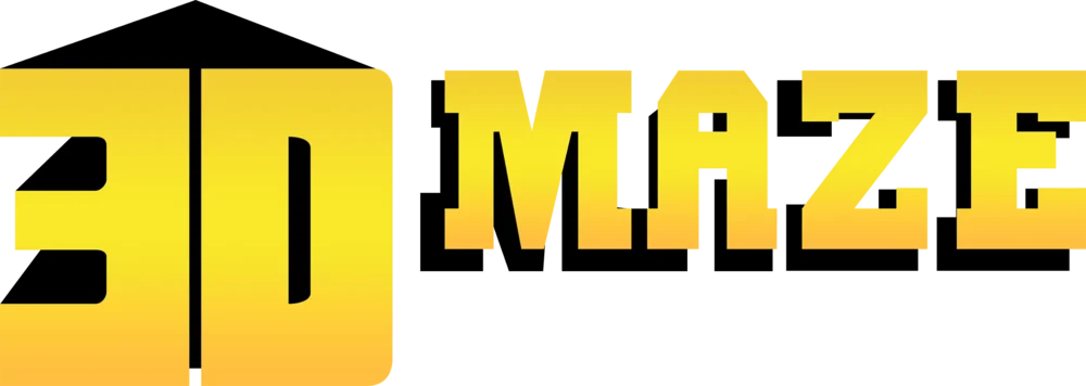 3D Maze logo