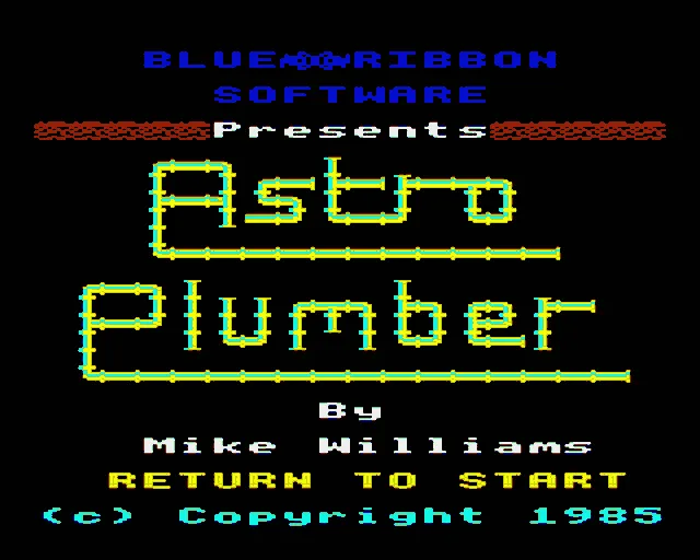 Backdrop artwork for Astro Plumber