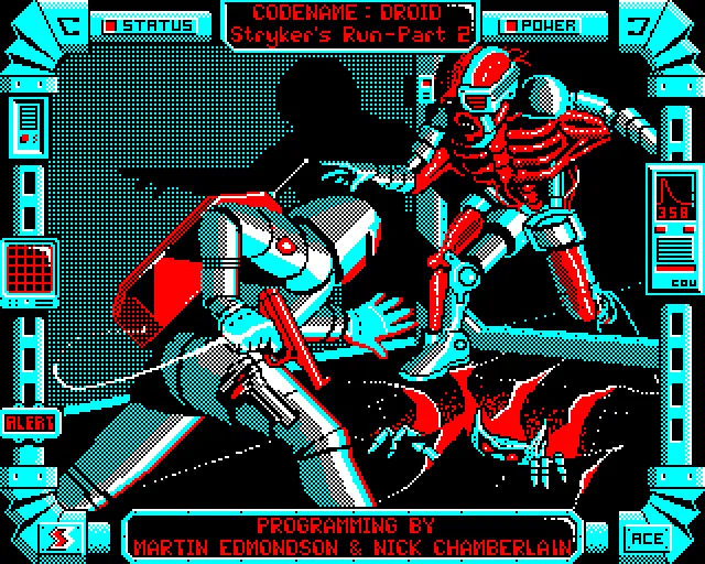 Backdrop artwork for Codename: Droid
