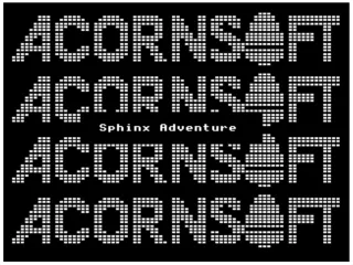 Backdrop artwork for Sphinx Adventure