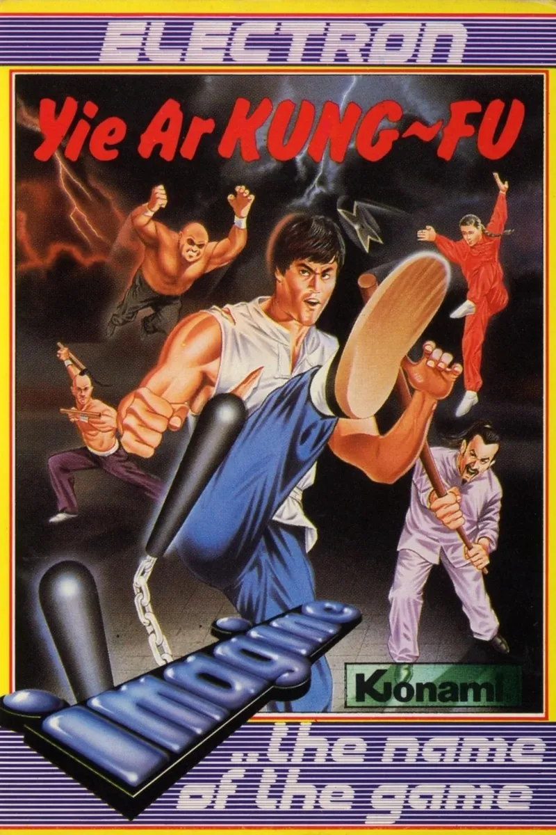 Yie Ar Kung-Fu box art