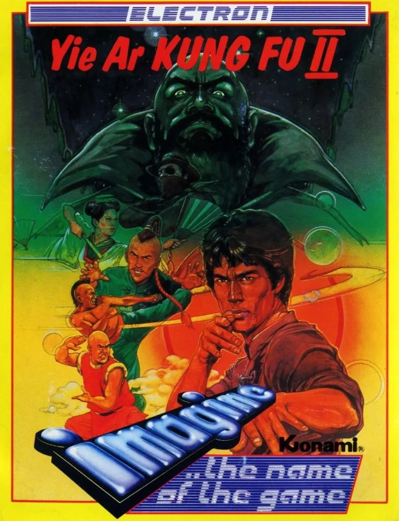 Yie Ar Kung-Fu 2 box art