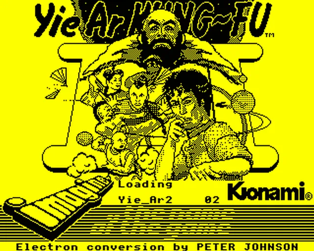 Backdrop artwork for Yie Ar Kung-Fu 2