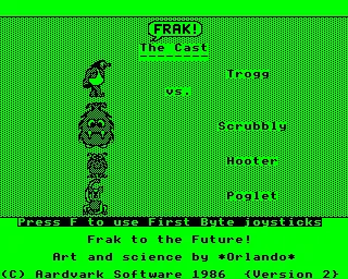 Backdrop artwork for Frak!