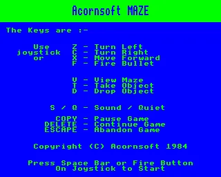 Backdrop artwork for Maze