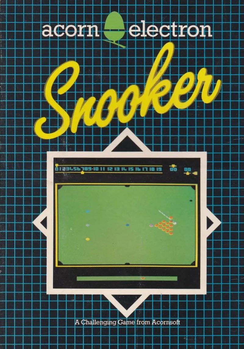 Snooker (Acornsoft) box art