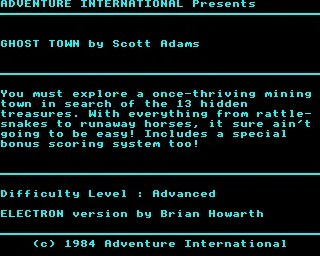 Ghost Town screenshot