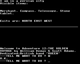 Golden Voyage screenshot