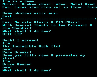 The Hulk screenshot