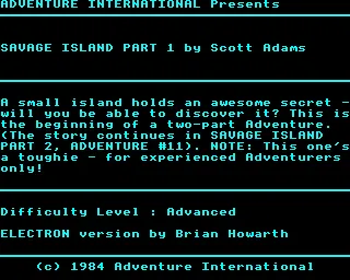 Savage Island Part One screenshot