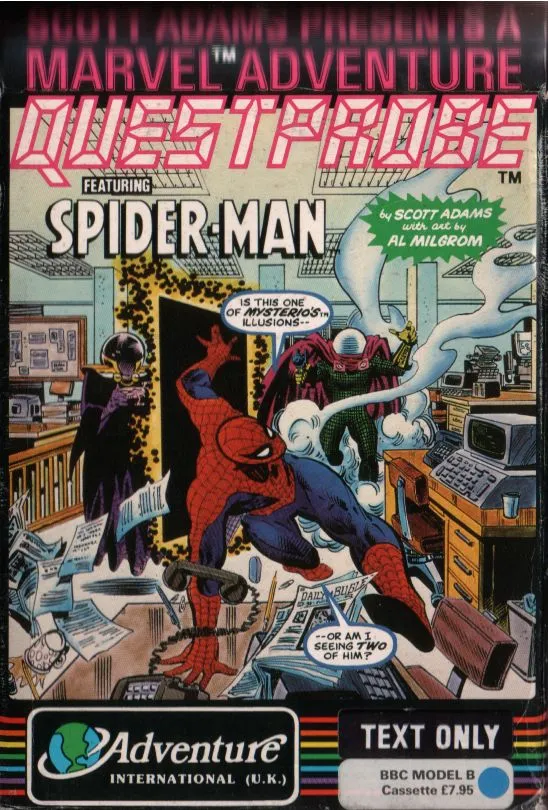 Spiderman box art