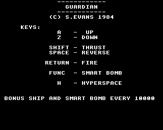 Guardian screenshot