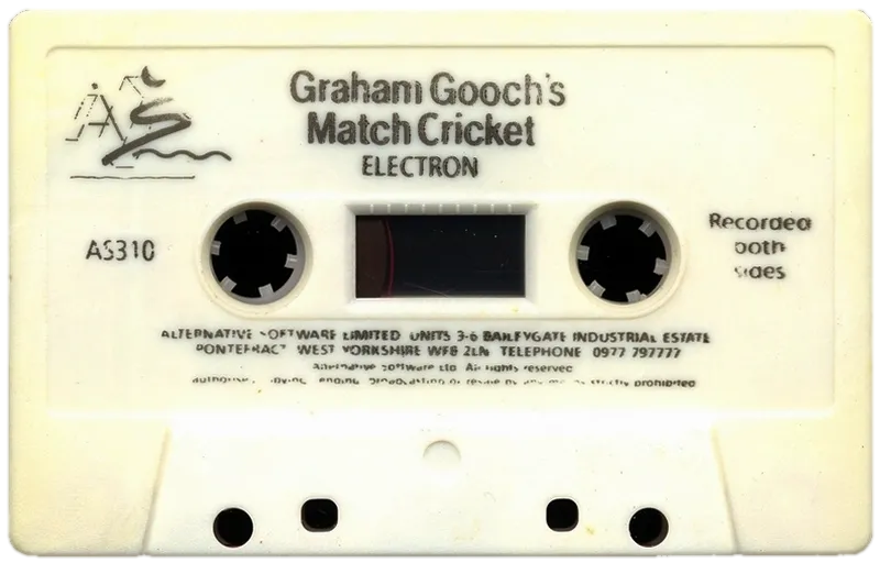 Graham Gooch's Test Cricket cart